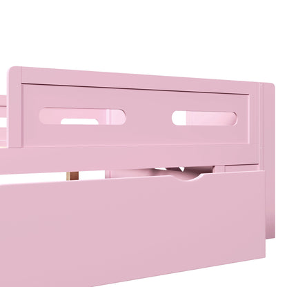 Platform Bed With Guardrail And Drawer - The Sleep Loft - Online Mattress Showroom NYC