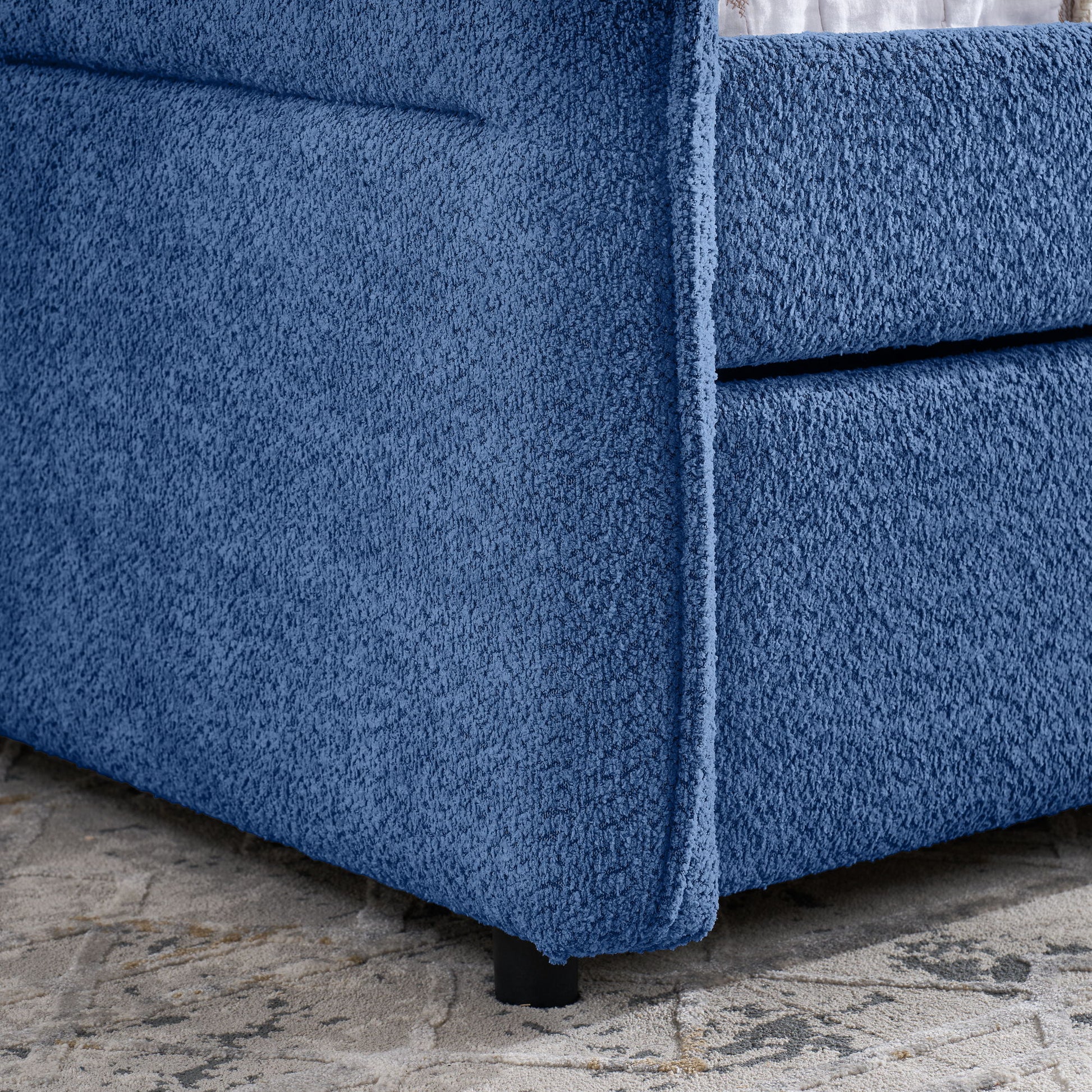 Upholstered Daybed With Pop Up Trundle - The Sleep Loft - Online Mattress Showroom NYC