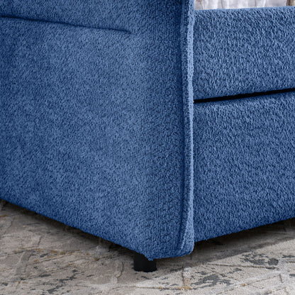 Upholstered Daybed With Pop Up Trundle - The Sleep Loft - Online Mattress Showroom NYC