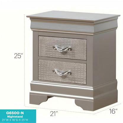 Decorative Accents Nightstand - The Sleep Loft - Online Mattress Showroom NYC