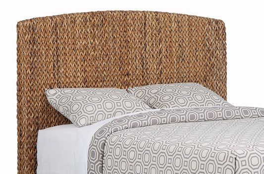 Laughton Woven Banana Leaf California King Headboard Amber - The Sleep Loft - Online Mattress Showroom NYC