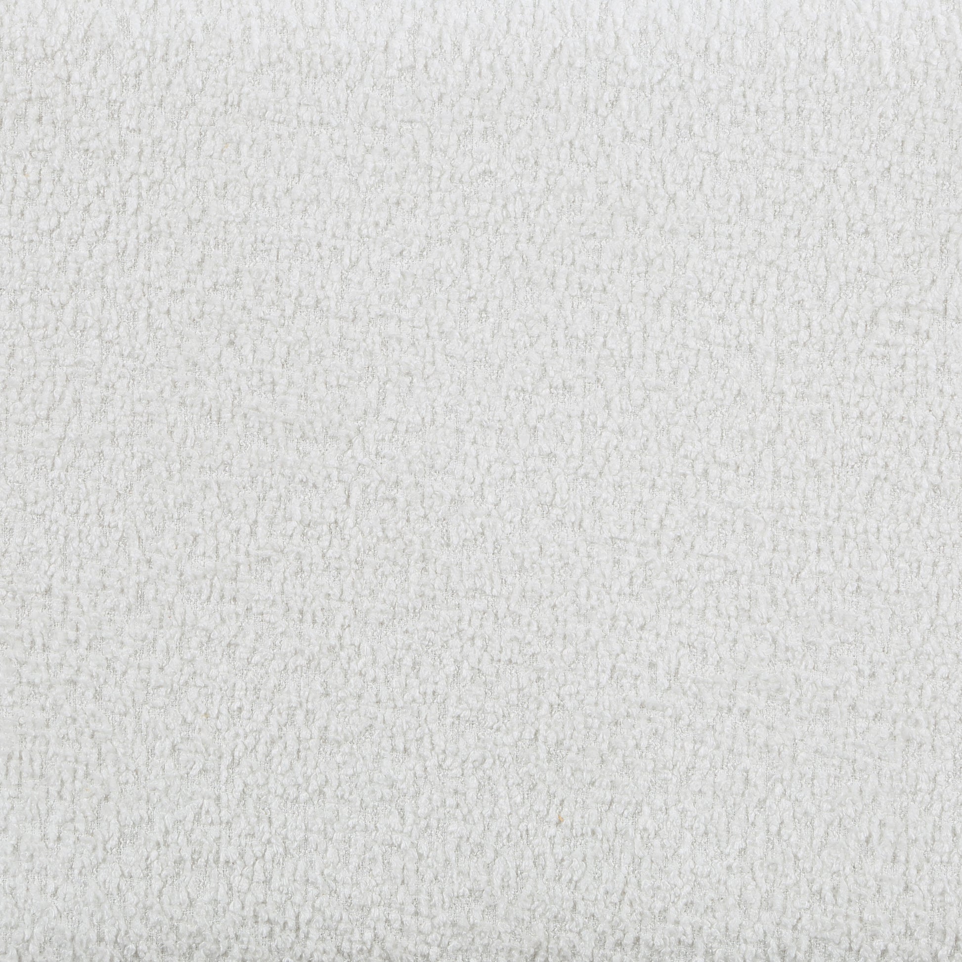 Patricia Boucle Upholstered Twin Day Bed with Trundle White