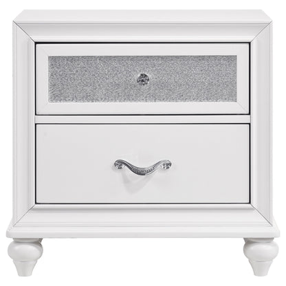 Barzini 5-piece Eastern King Bedroom Set White