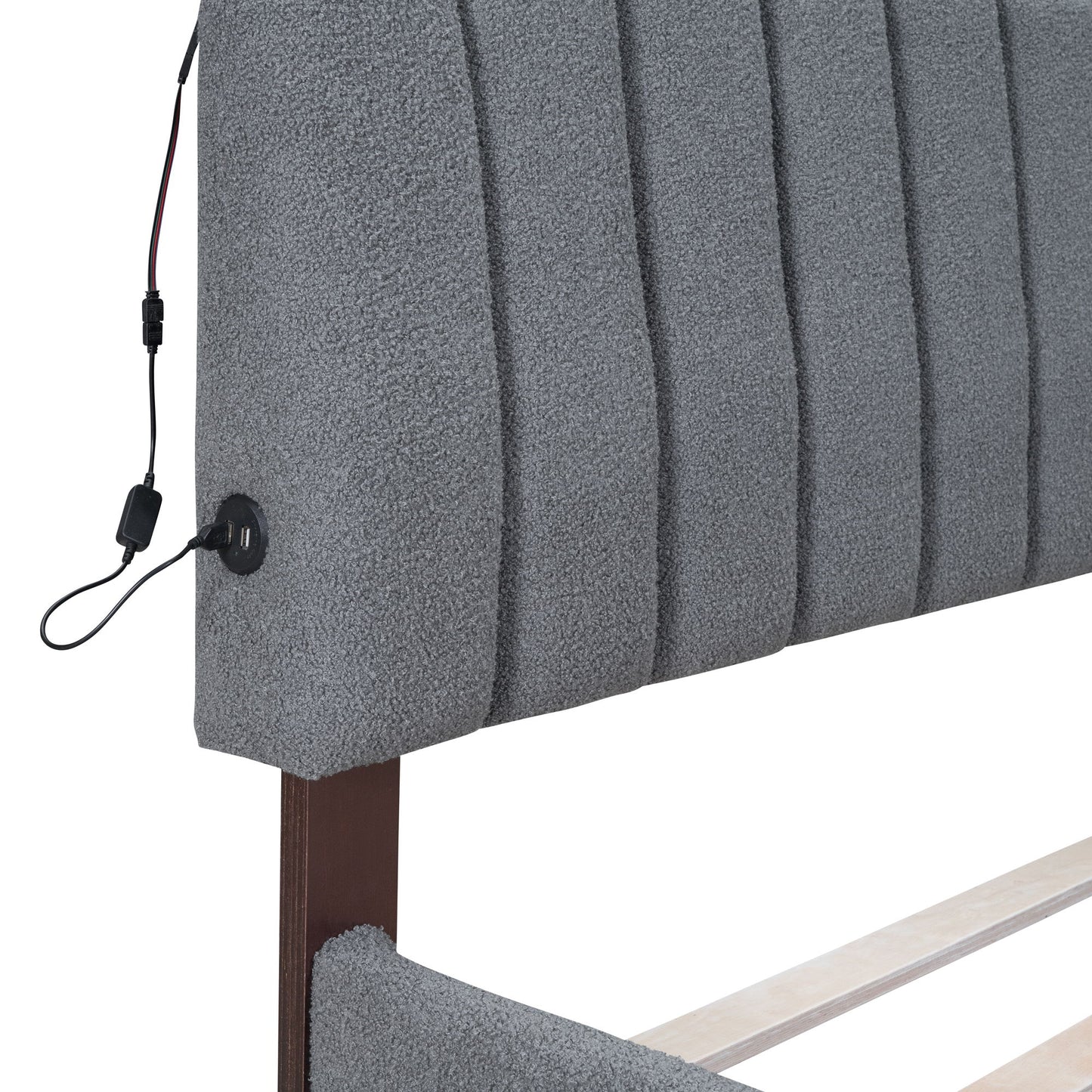 Upholstered Platform Bed With Trundle - The Sleep Loft - Online Mattress Showroom NYC