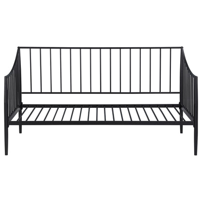 Newbury Metal Twin Daybed Bed Frame Matte Black