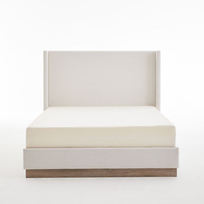 Hosford - Minimalist Upholstered Wingback Bed - The Sleep Loft - Online Mattress Showroom NYC