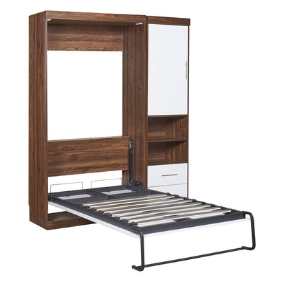 Murphy Wall Bed With Cabinet - The Sleep Loft - Online Mattress Showroom NYC