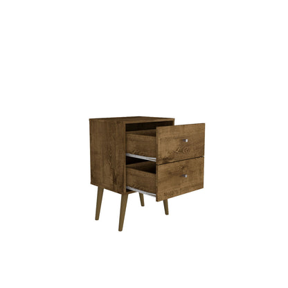 Liberty - Nightstand 2 Drawers - The Sleep Loft - Online Mattress Showroom NYC