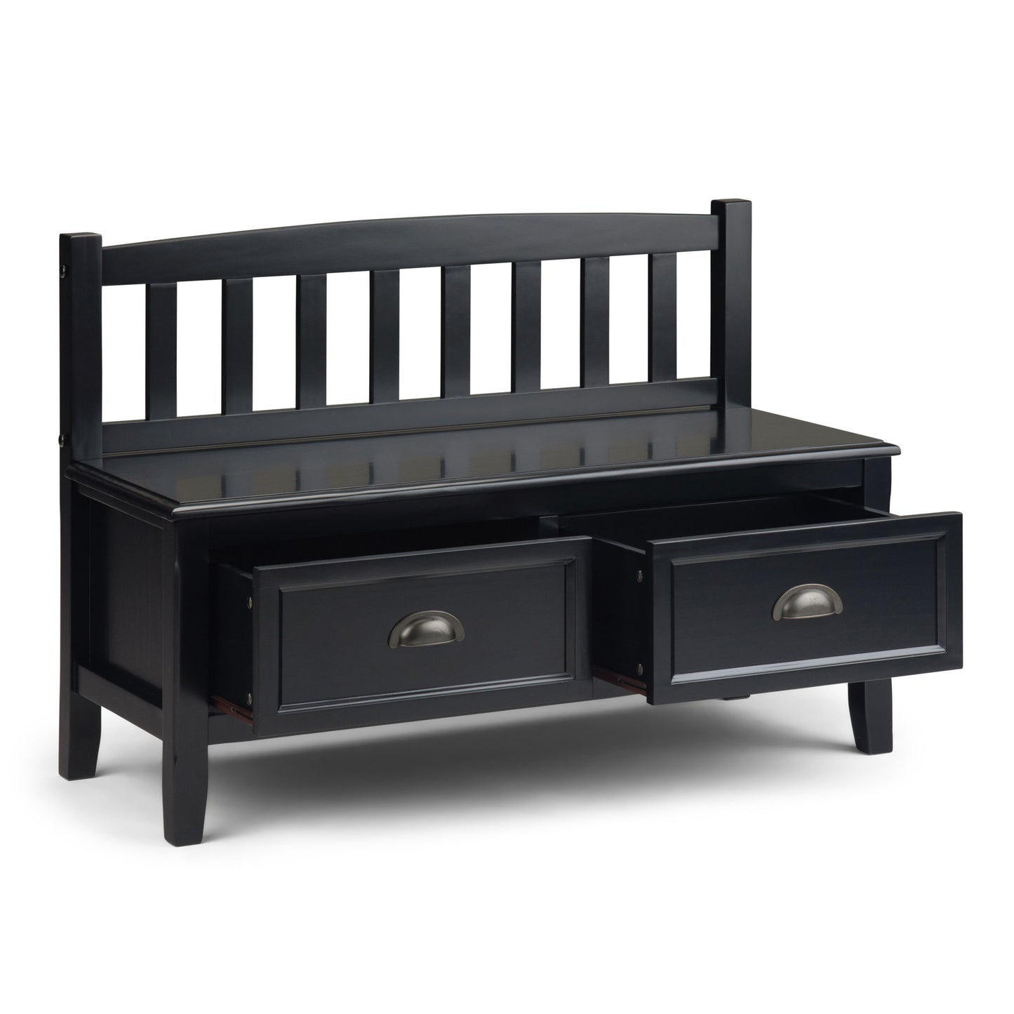 Burlington - Entryway Storage Bench With Drawers - The Sleep Loft - Online Mattress Showroom NYC