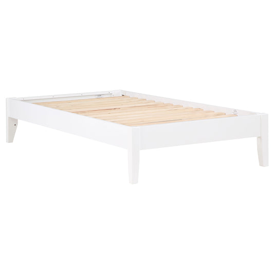 Hounslow Twin Universal Platform Bed White - The Sleep Loft - Online Mattress Showroom NYC