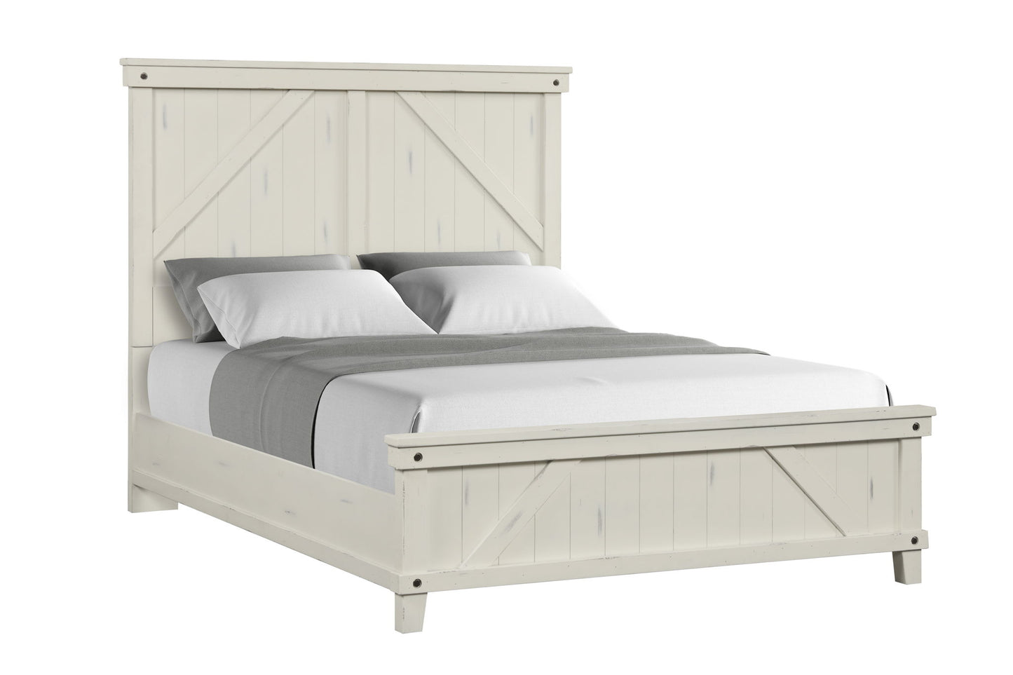 Industrial Farmhouse Bed - The Sleep Loft - Online Mattress Showroom NYC