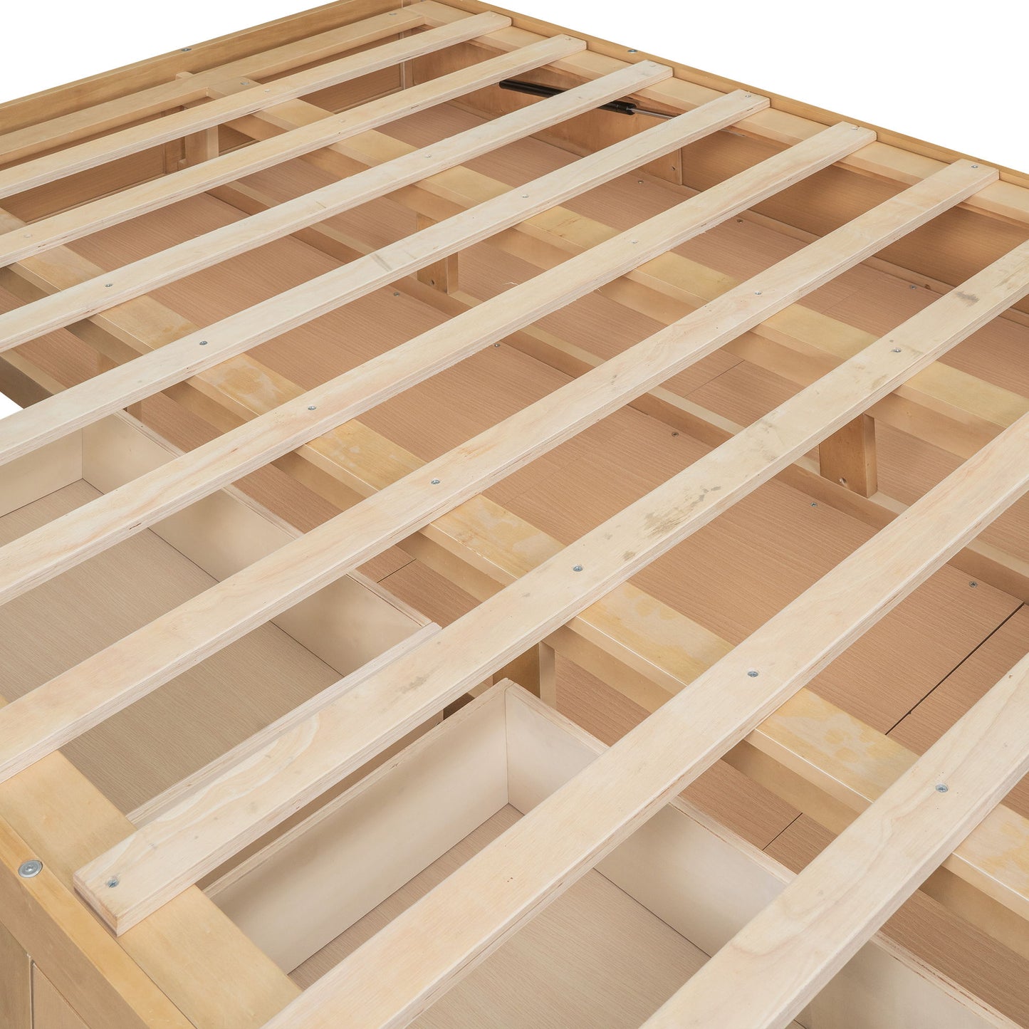 Platform Bed With Underneath Storage And 2 Drawers - The Sleep Loft - Online Mattress Showroom NYC