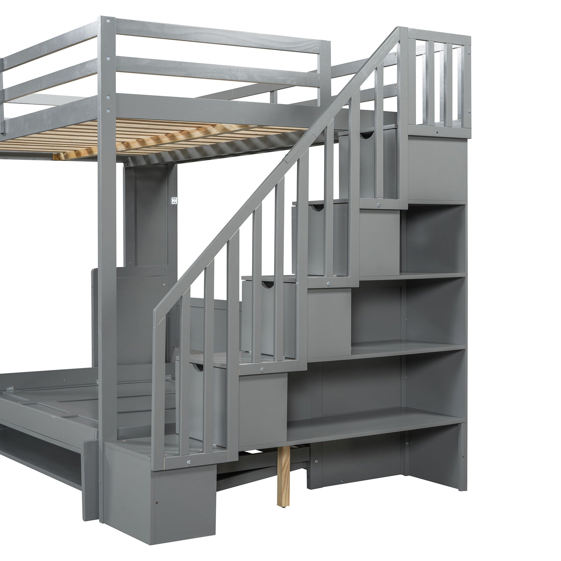 Murphy Bed With Smart Hydraulic System And Desk Design - The Sleep Loft - Online Mattress Showroom NYC