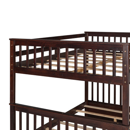 Bunk Bed With Ladders And 2 Storage Drawers - The Sleep Loft - Online Mattress Showroom NYC