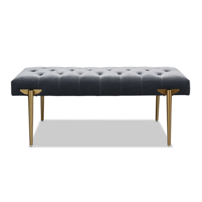 Aria - Upholstered Accent Bench - The Sleep Loft - Online Mattress Showroom NYC