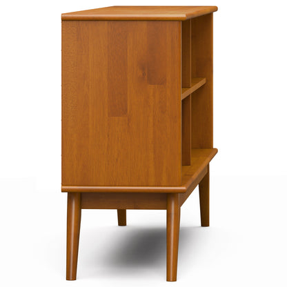 Draper - Handcrafted Low Bookcase - The Sleep Loft - Online Mattress Showroom NYC