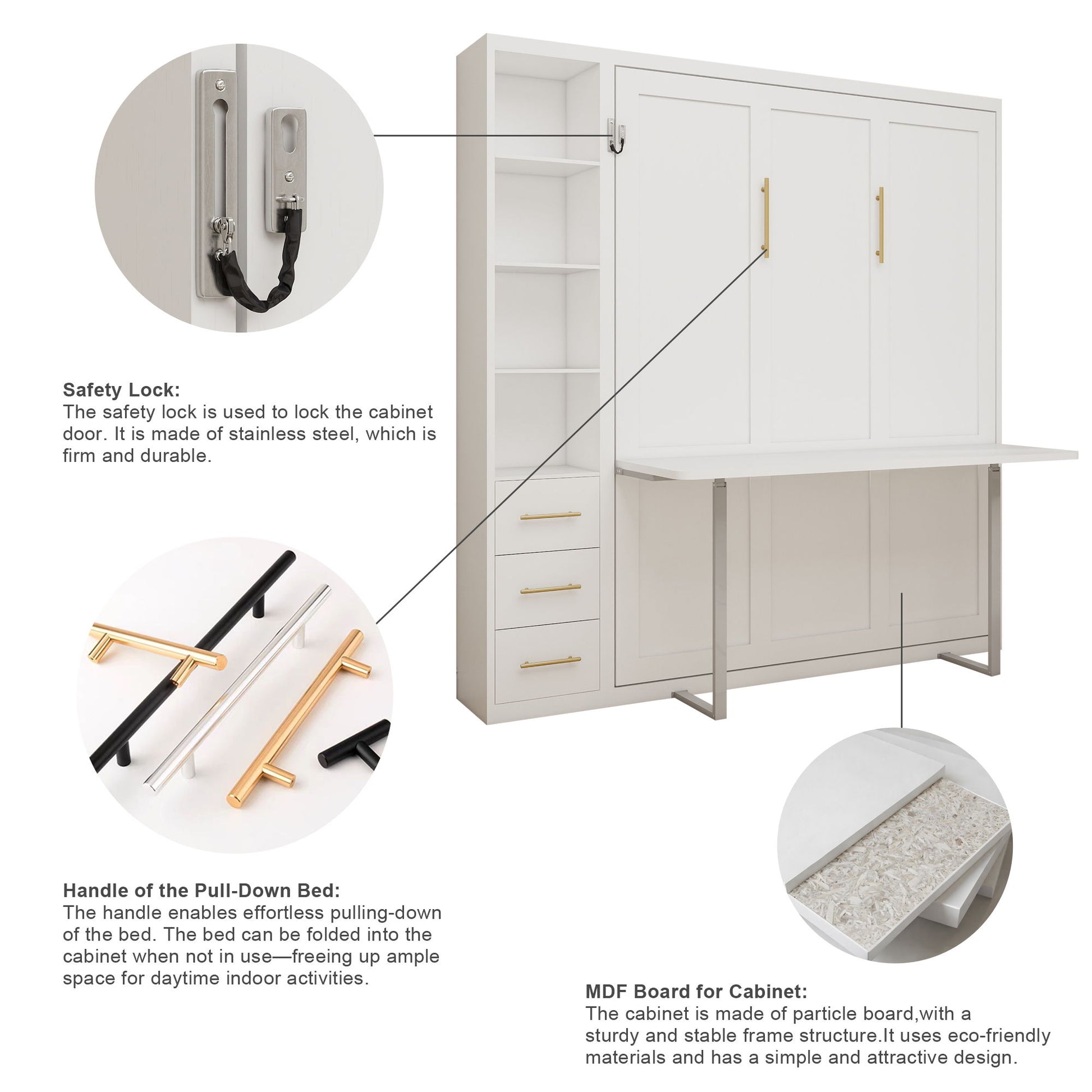 Folding Vertical Murphy Wall Bed - The Sleep Loft - Online Mattress Showroom NYC