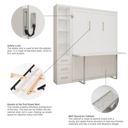 Folding Vertical Murphy Wall Bed - The Sleep Loft - Online Mattress Showroom NYC