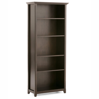 Amherst - 5 Shelf Bookcase, Handcrafted - The Sleep Loft - Online Mattress Showroom NYC