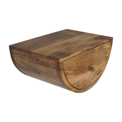 Crescent - Floating Nightstand - Beige - The Sleep Loft - Online Mattress Showroom NYC