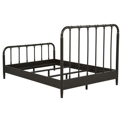 Rocco All Wood Water Pipe Open Frame Full Bed Dark Bronze