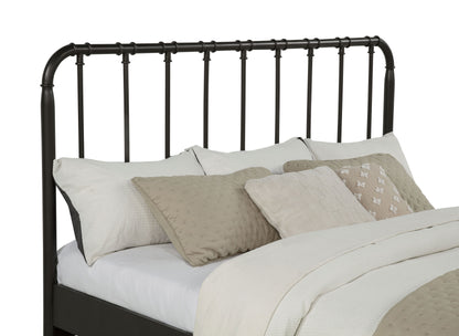 Rocco All Wood Water Pipe Open Frame Eastern King Bed Dark Bronze