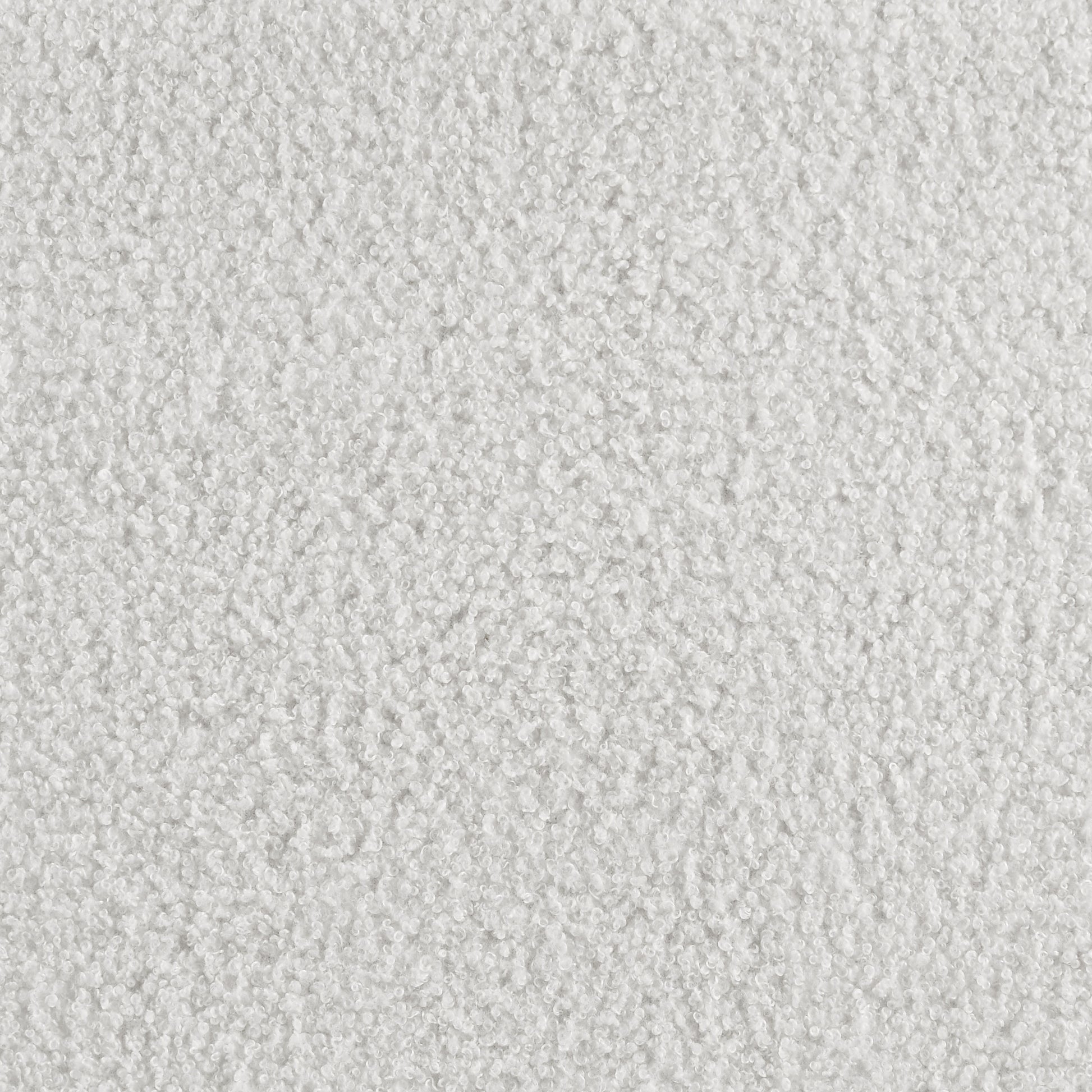 Alamosa Boucle Upholstered Eastern King Platform Bed White 