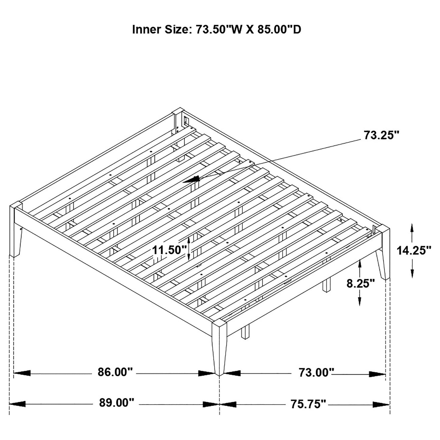 Hounslow - Platform Bed - The Sleep Loft - Online Mattress Showroom NYC
