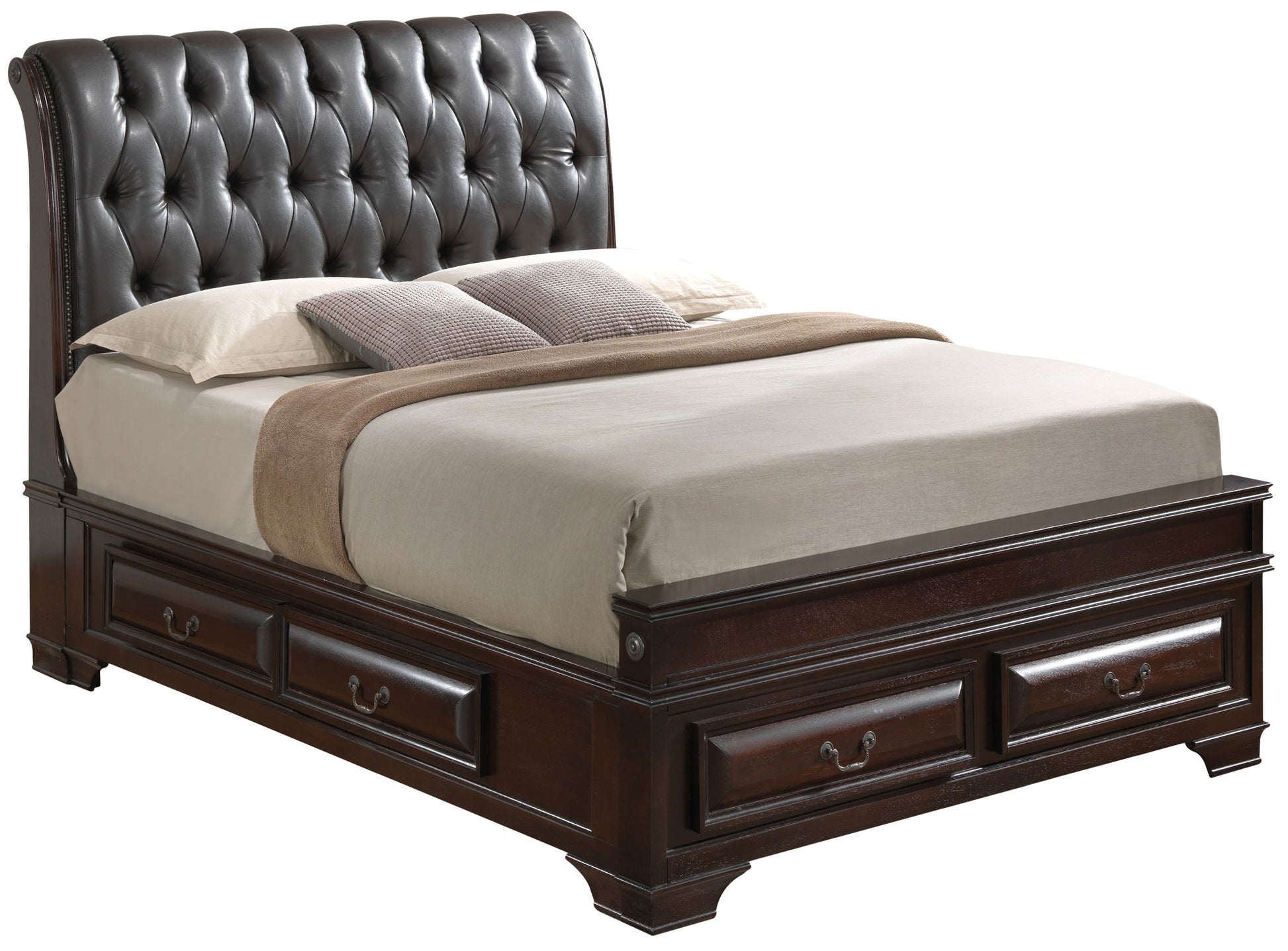 Storage Bed Elegant Transitional - The Sleep Loft - Online Mattress Showroom NYC