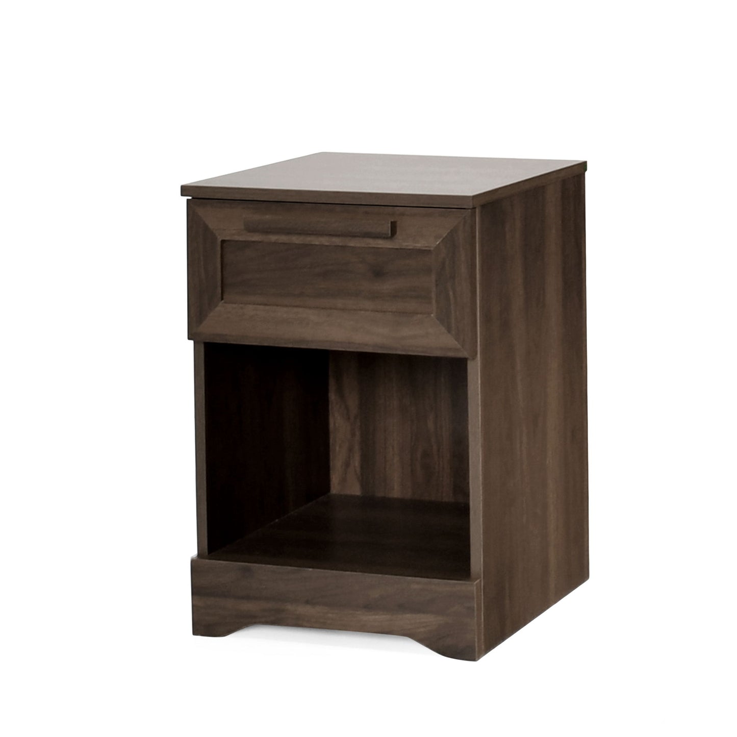 Broxon - Rustic Drawer Nightstand - The Sleep Loft - Online Mattress Showroom NYC