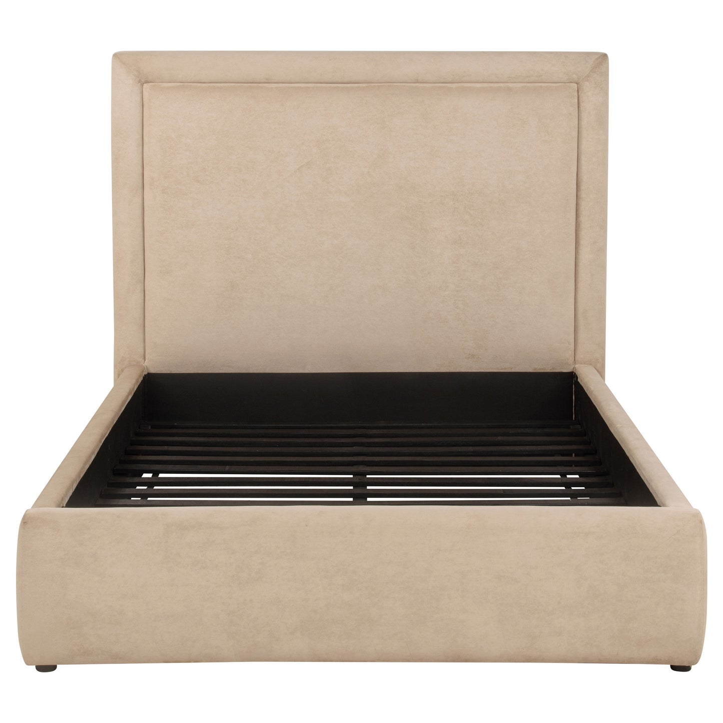 Lawson 54-inch Upholstered Full Platform Bed Light Saddle