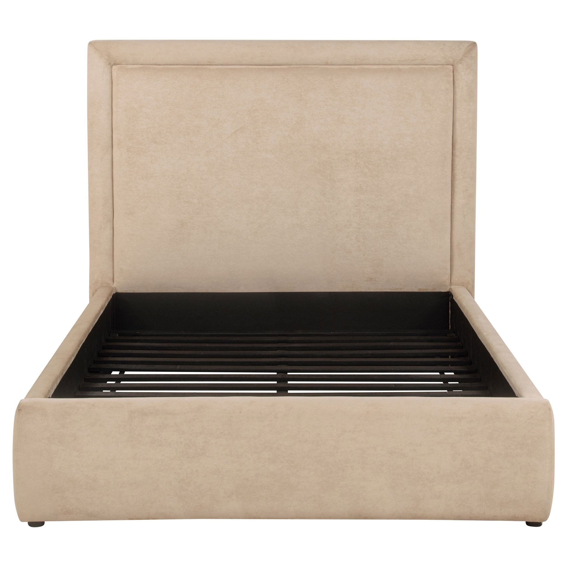 Lawson 54-inch Upholstered Full Platform Bed Light Saddle