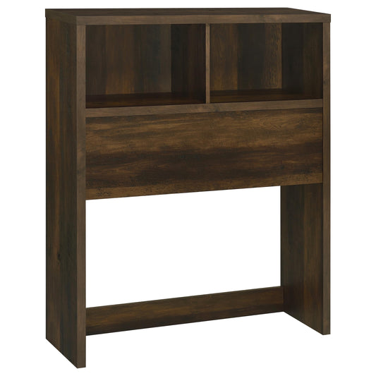 Westpark 49-inch Twin Bookcase Headboard Dark Pine
