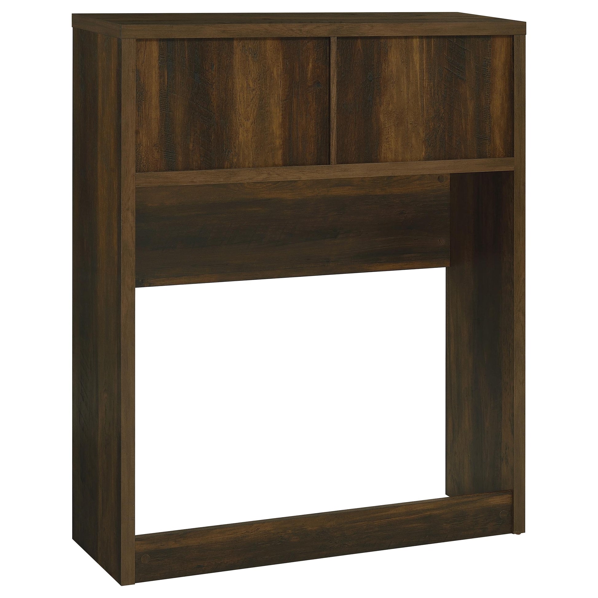 Westpark 49-inch Twin Bookcase Headboard Dark Pine