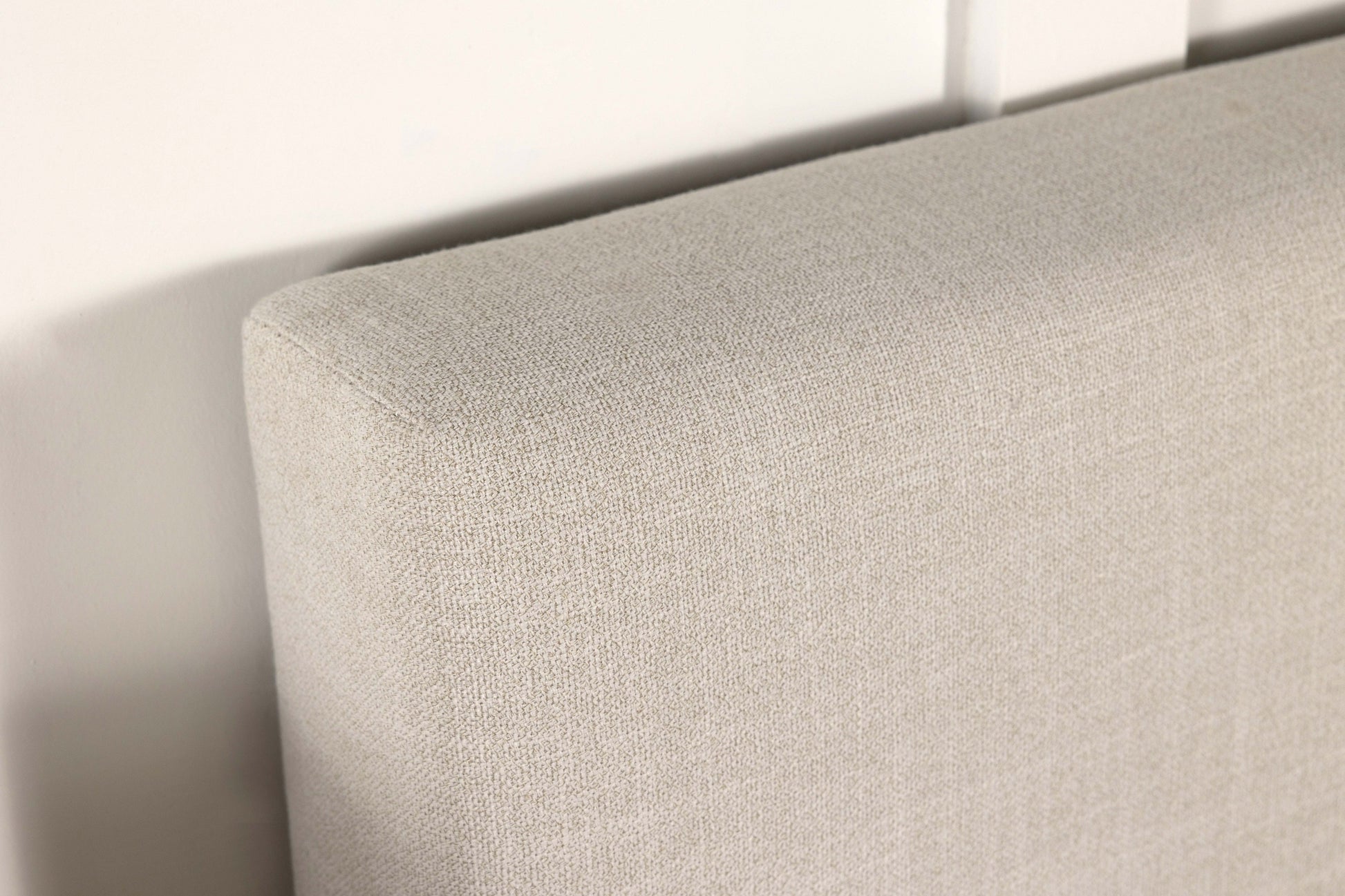 Pirro Upholstered Queen or Full Panel Headboard Sand