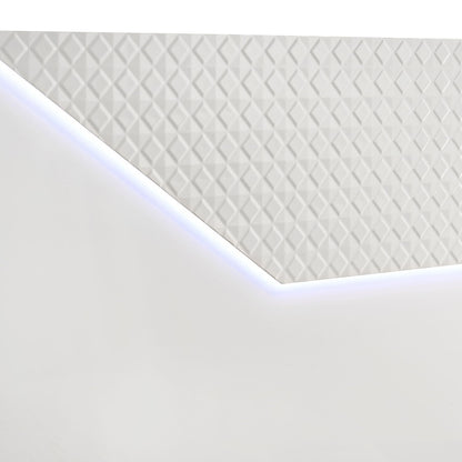 Pierce - Panel Bed LED Headboard
