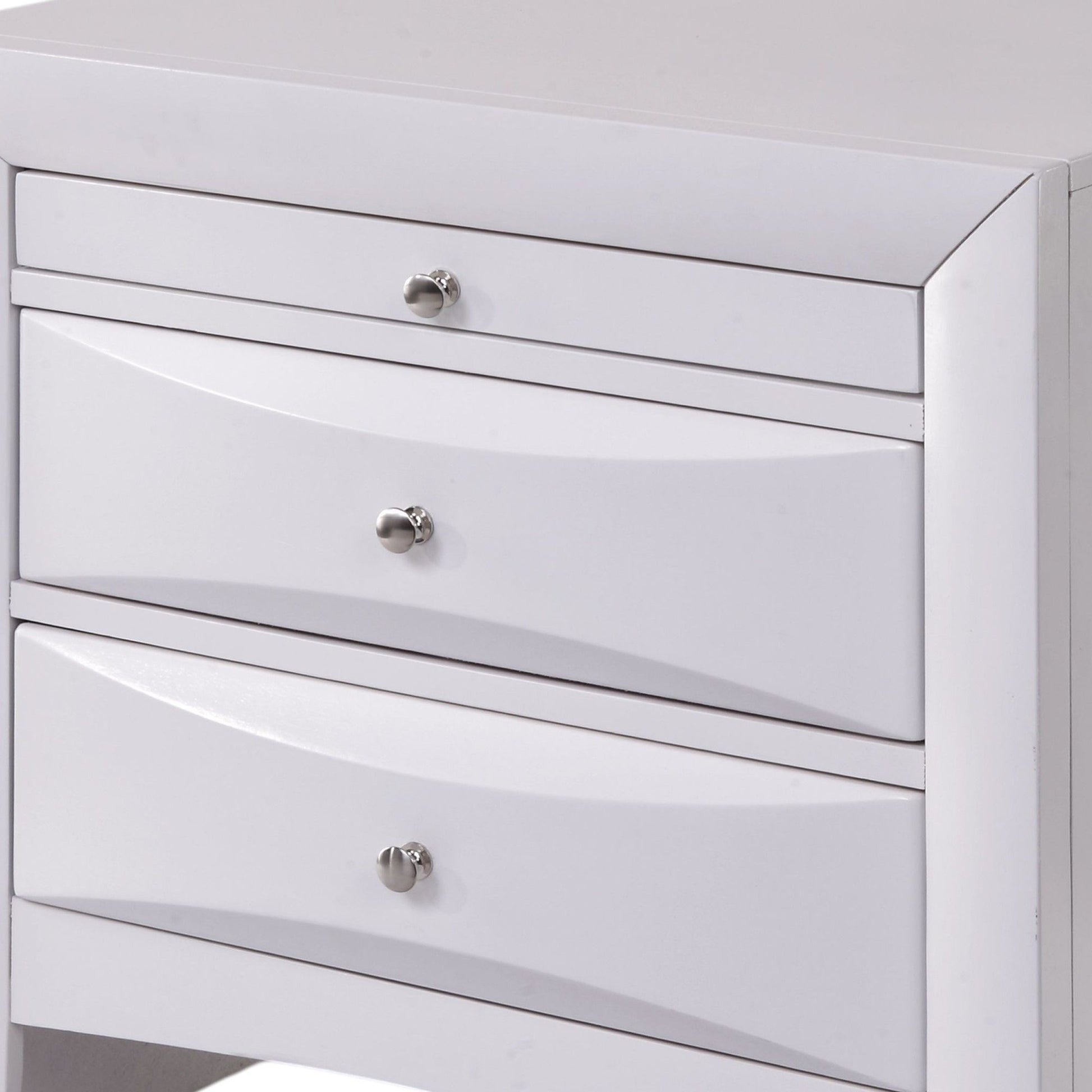Ireland - Elegant Design Nightstand - The Sleep Loft - Online Mattress Showroom NYC