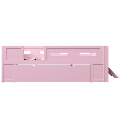 Platform Bed With Guardrail And Drawer - The Sleep Loft - Online Mattress Showroom NYC