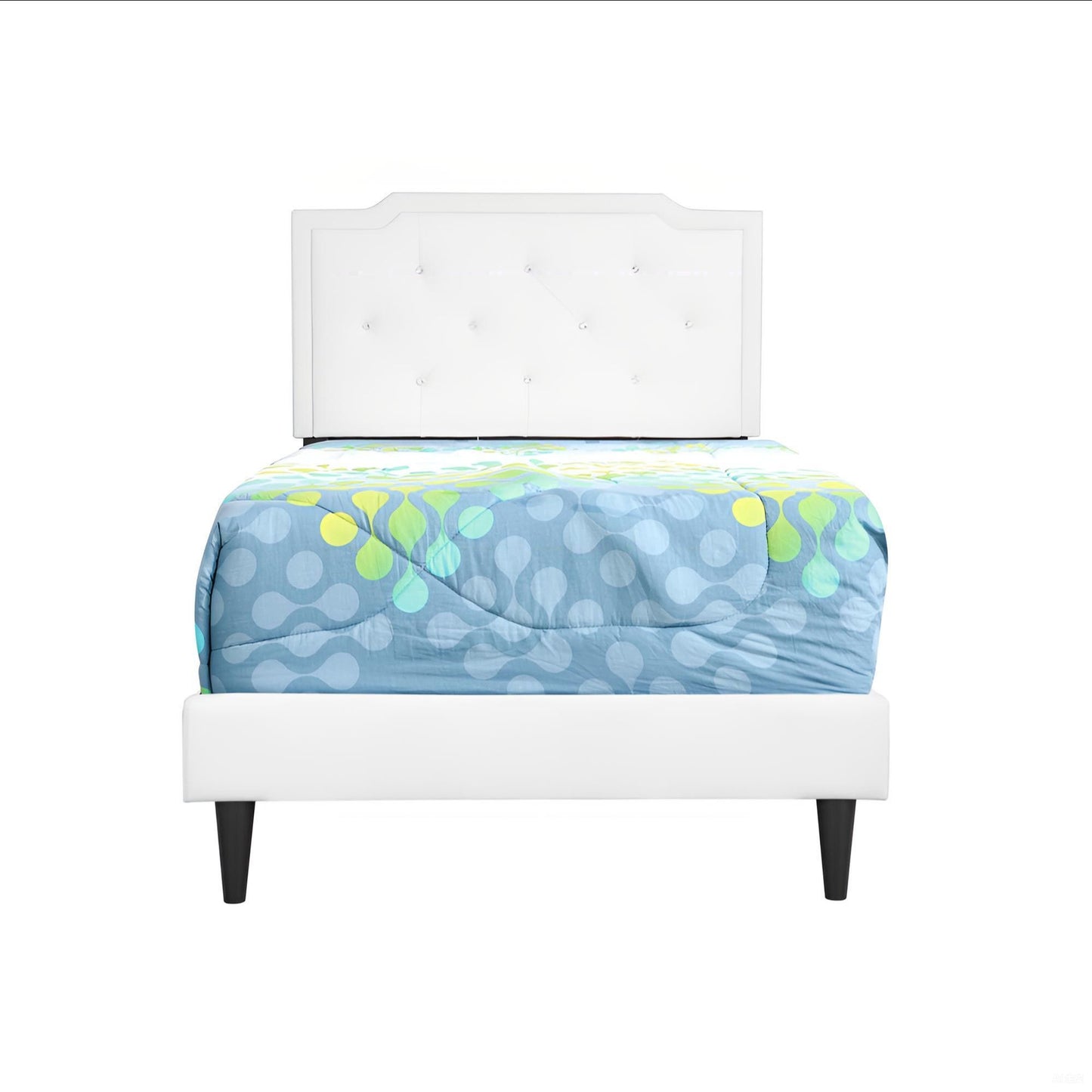Button Tufted Bed Charming For Cozy Spaces - The Sleep Loft - Online Mattress Showroom NYC