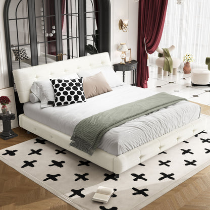 Tufted Headboard With Extra-Large Ultra-Soft Cloud Pillow Design - The Sleep Loft - Online Mattress Showroom NYC