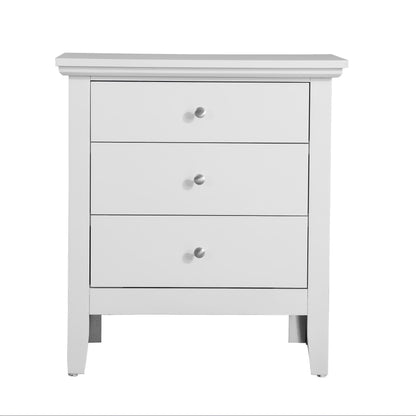 3 Drawer Nightstand & Dove Tailed Drawers - The Sleep Loft - Online Mattress Showroom NYC
