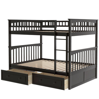 Bunk Bed With Drawers, Convertible Design - The Sleep Loft - Online Mattress Showroom NYC