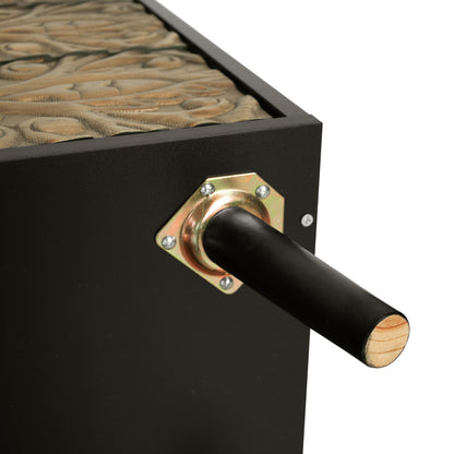 3 Drawer Cabinet, Suitable For Bedroom - Black - The Sleep Loft - Online Mattress Showroom NYC
