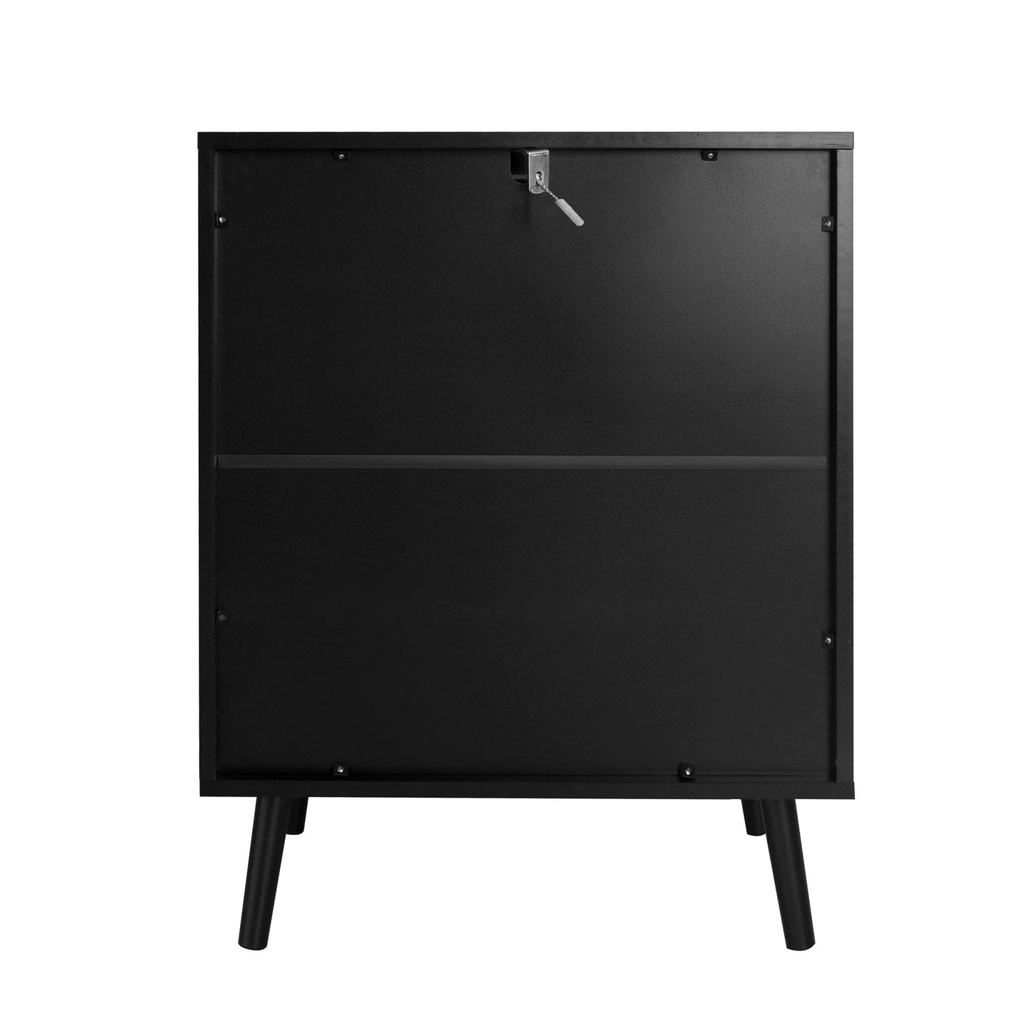 3 Drawer Cabinet, Suitable For Bedroom - Black - The Sleep Loft - Online Mattress Showroom NYC