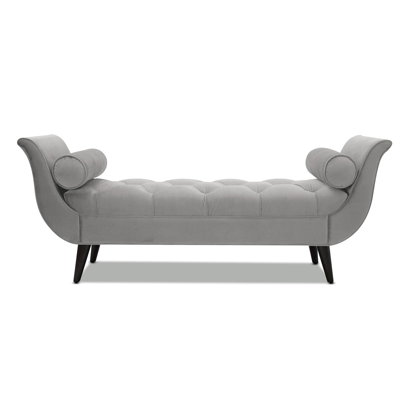 Alma - Tufted Flared Arm Entryway Bench - The Sleep Loft - Online Mattress Showroom NYC