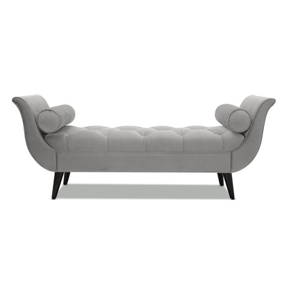 Alma - Tufted Flared Arm Entryway Bench - The Sleep Loft - Online Mattress Showroom NYC