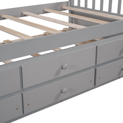 Twin Size Daybed With Trundle And Drawers - The Sleep Loft - Online Mattress Showroom NYC