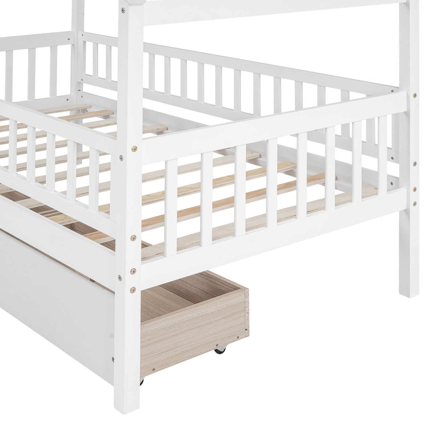 House Bed With 2 Drawers - The Sleep Loft - Online Mattress Showroom NYC
