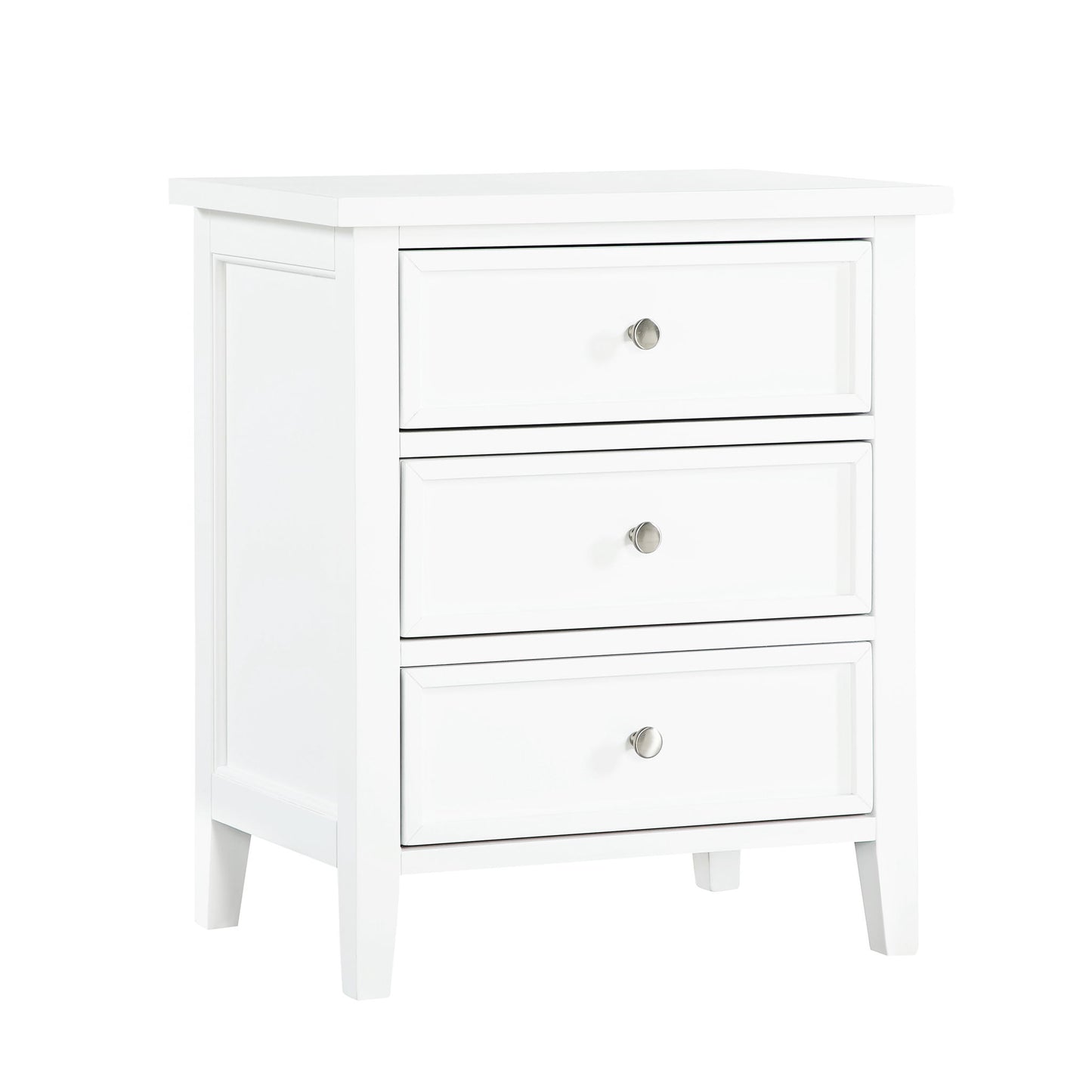 Luca - 3 Drawer Nightstand - The Sleep Loft - Online Mattress Showroom NYC