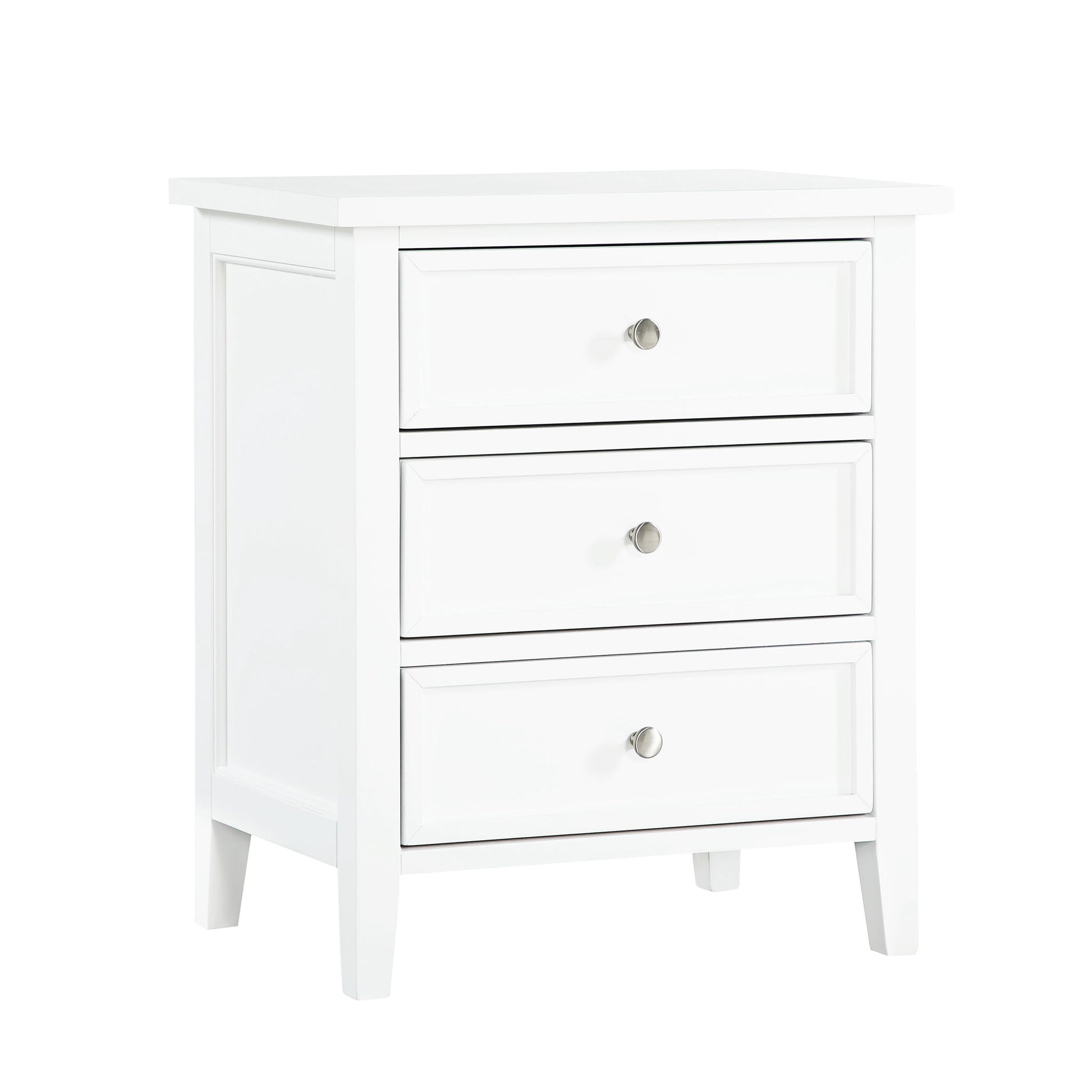 Luca - 3 Drawer Nightstand - The Sleep Loft - Online Mattress Showroom NYC